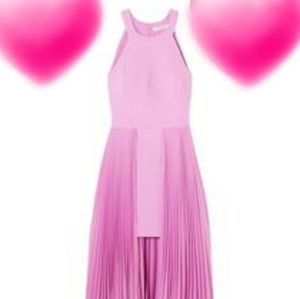 Halston Heritage lilac hi/low Sz. 4 Dress